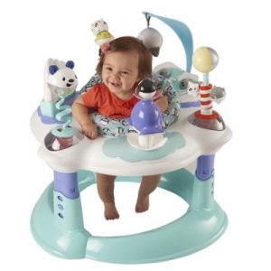 Evenflo Exersaucer Bounce and Learn, Polar Playground Review