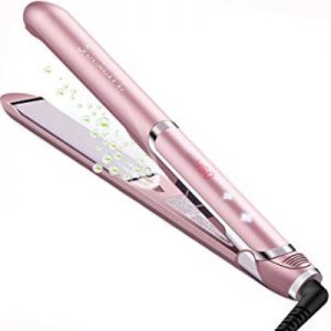 KIPOZI Pro Flat Iron with 1 Inch Titanium Ion Plates Hair Straightener Review