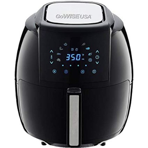 GoWISE USA 5.8-Quarts 8-in-1 Electric Air Fryer XL + 50 Recipes Review