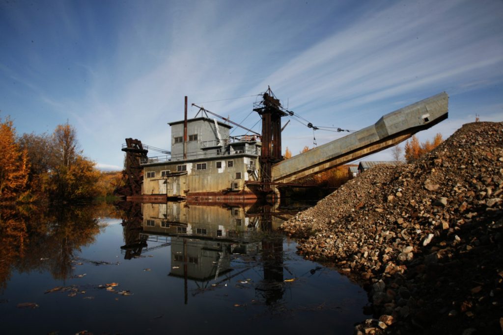 Goldstream Dredge no 8 Fairbanks, Alaska